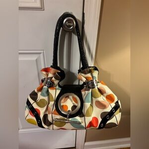 Multicolor Patterned Women's Shoulder Bag